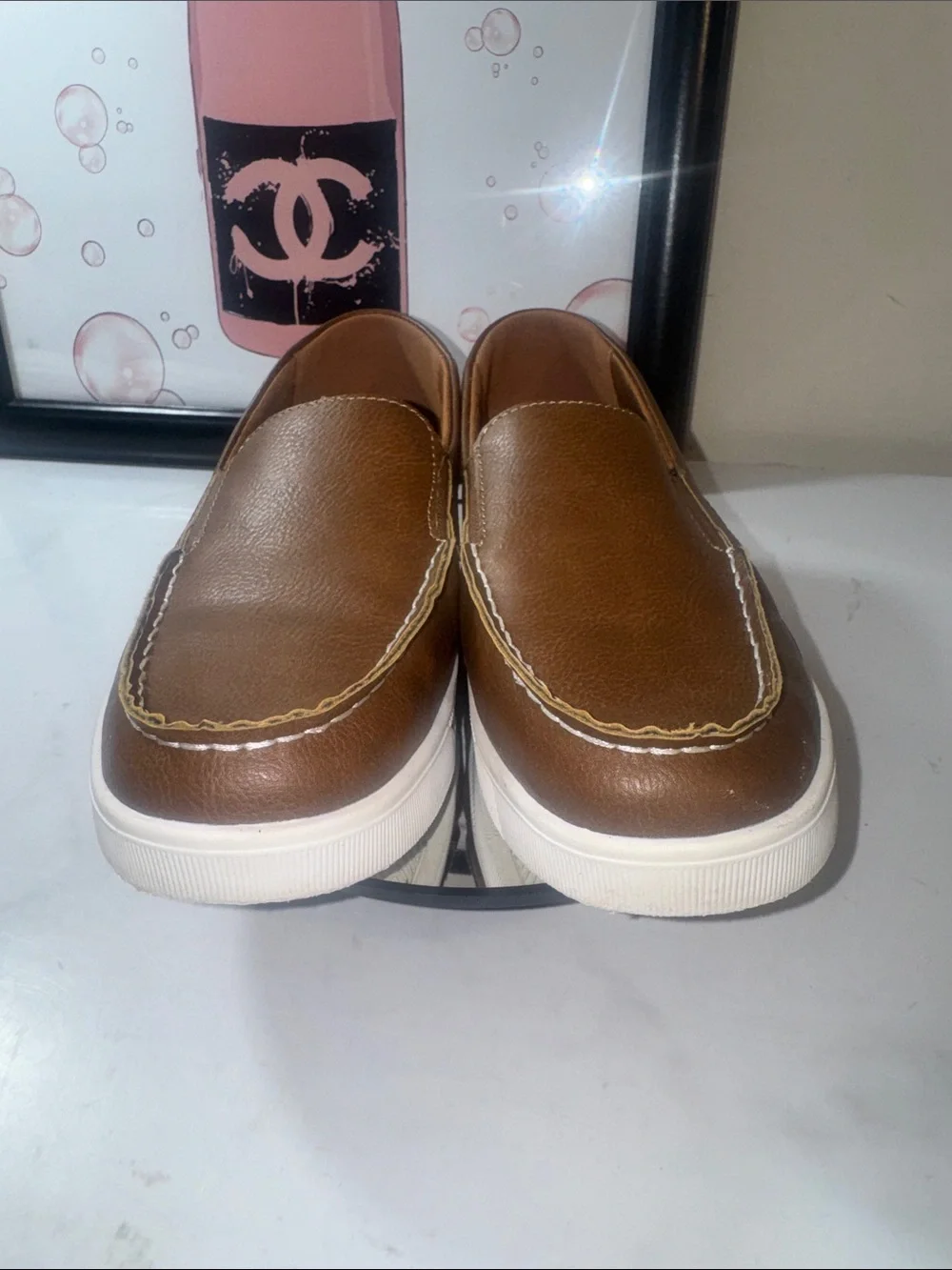Sperry Tucker Jr. Venetian Leather Loafers - Boys Size 4M